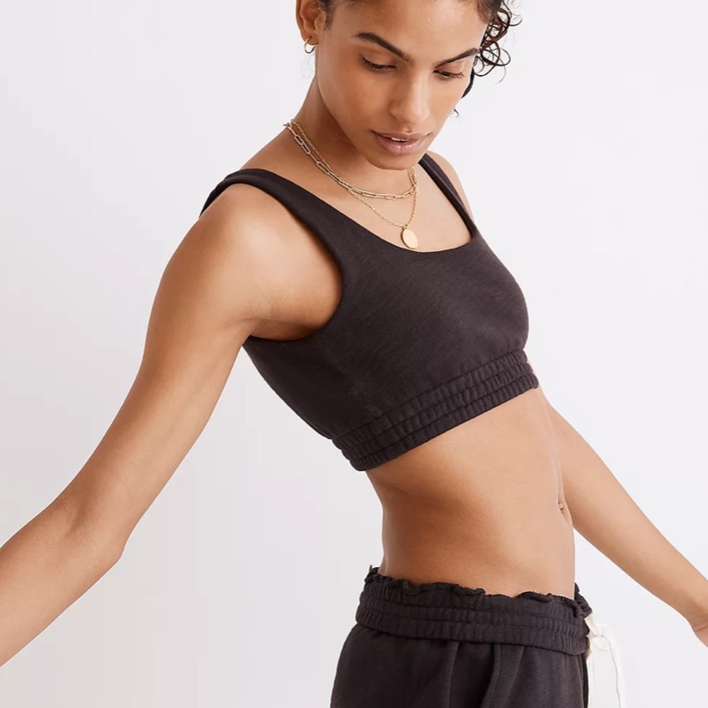 Madewell  Sweatshirt Bralette size small